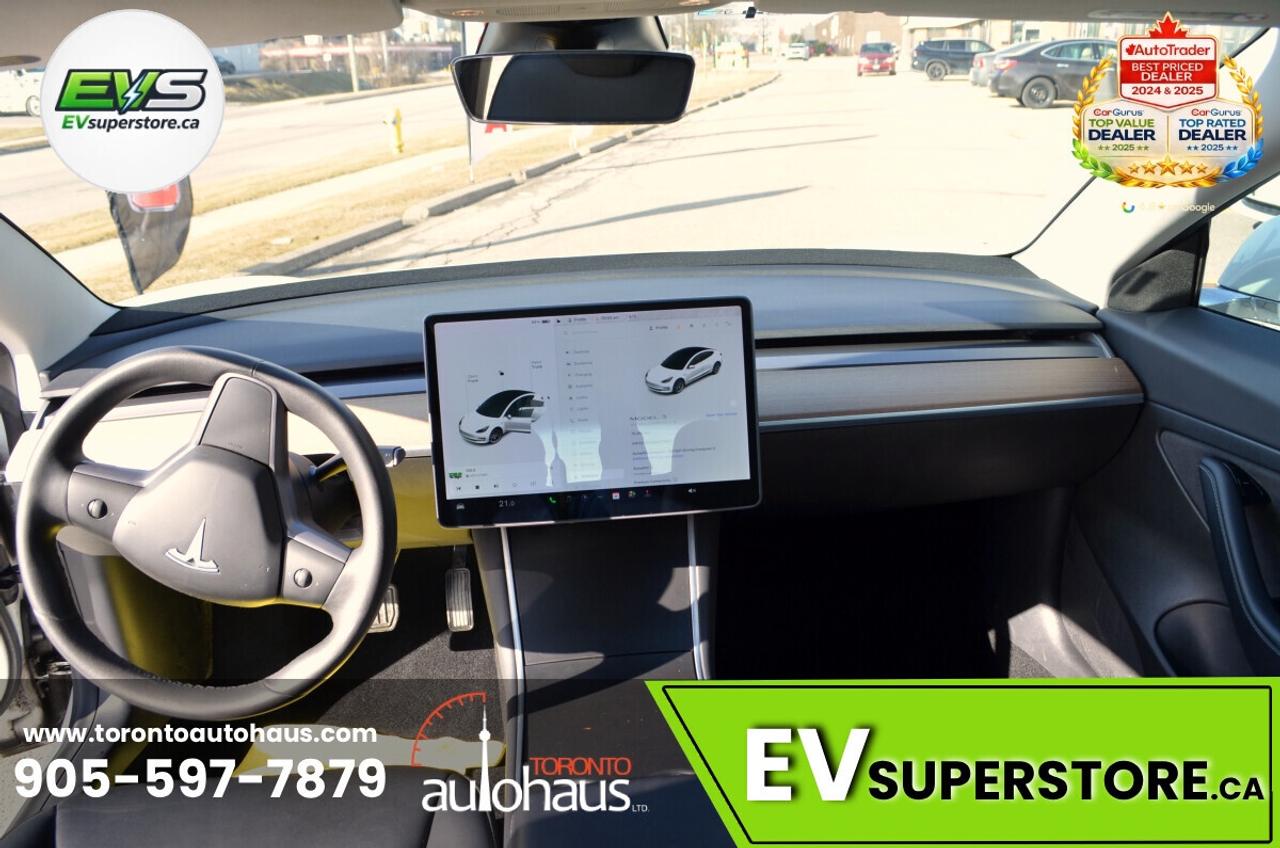 2021 Tesla Model 3 SR+ I OVER 100 TESLAS EVSUPERSTORE.CA Photo