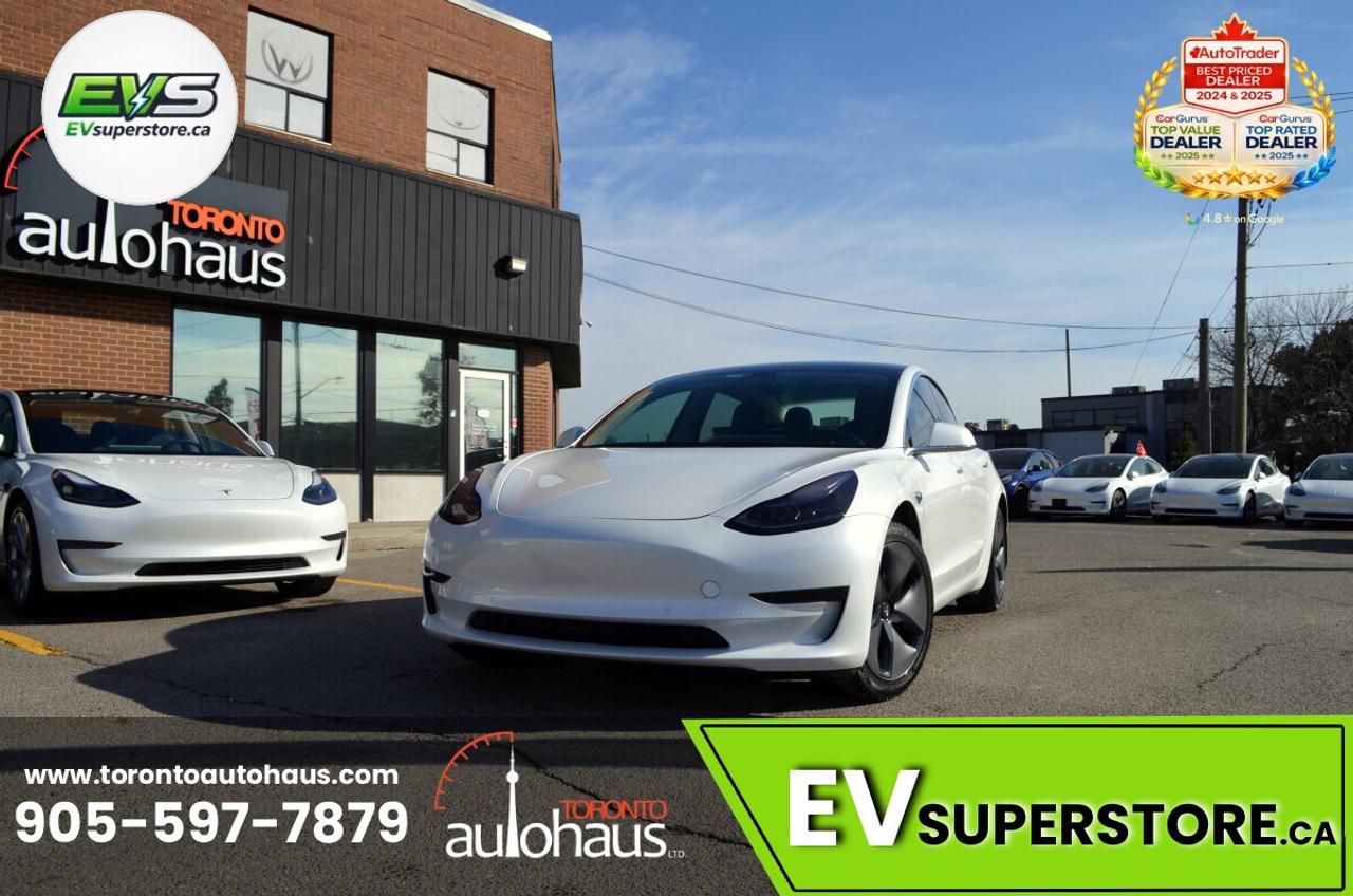 2021 Tesla Model 3 SR+ I OVER 100 TESLAS EVSUPERSTORE.CA Photo