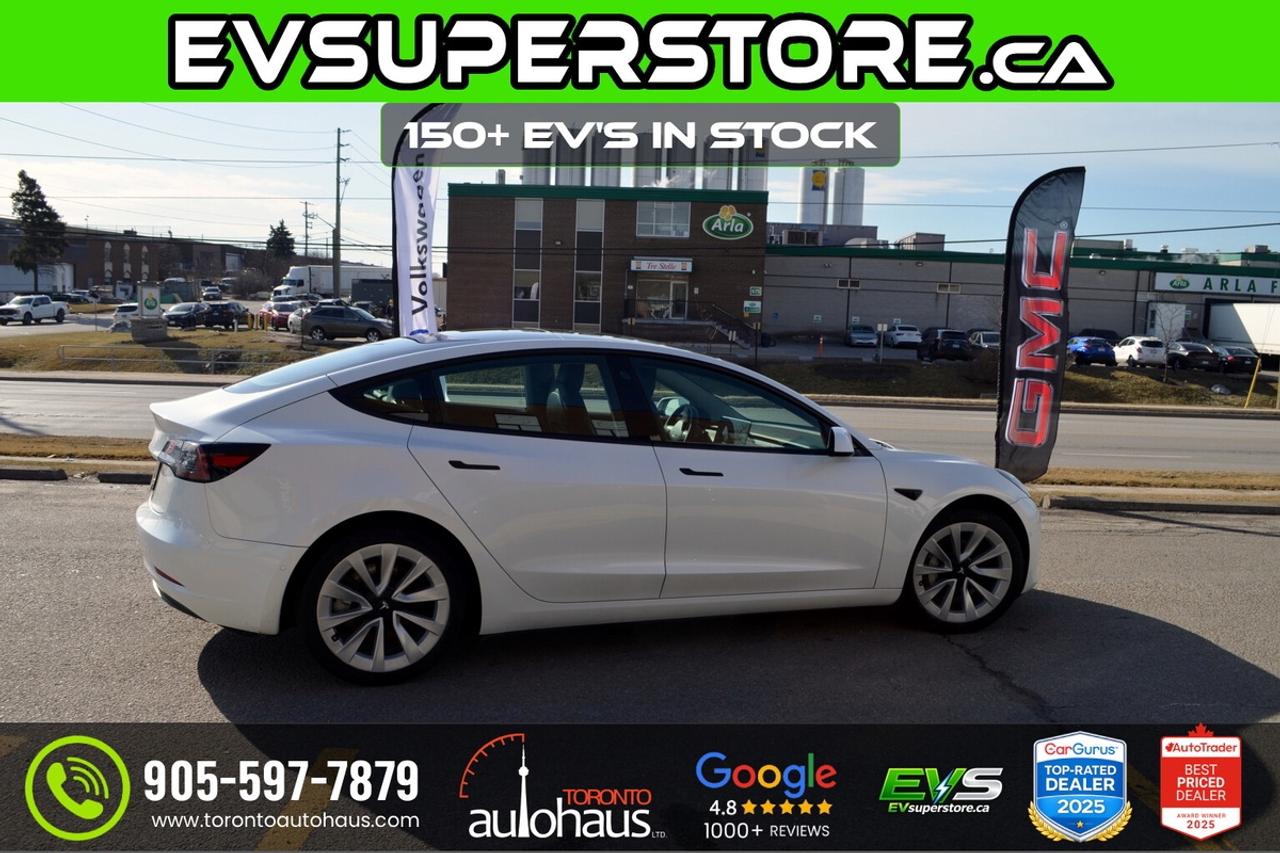 2021 Tesla Model 3 SR+ I OVER 100 TESLAS EVSUPERSTORE.CA Photo