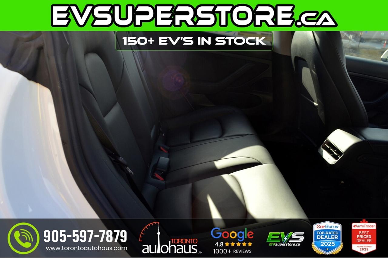 2021 Tesla Model 3 SR+ I OVER 100 TESLAS EVSUPERSTORE.CA Photo
