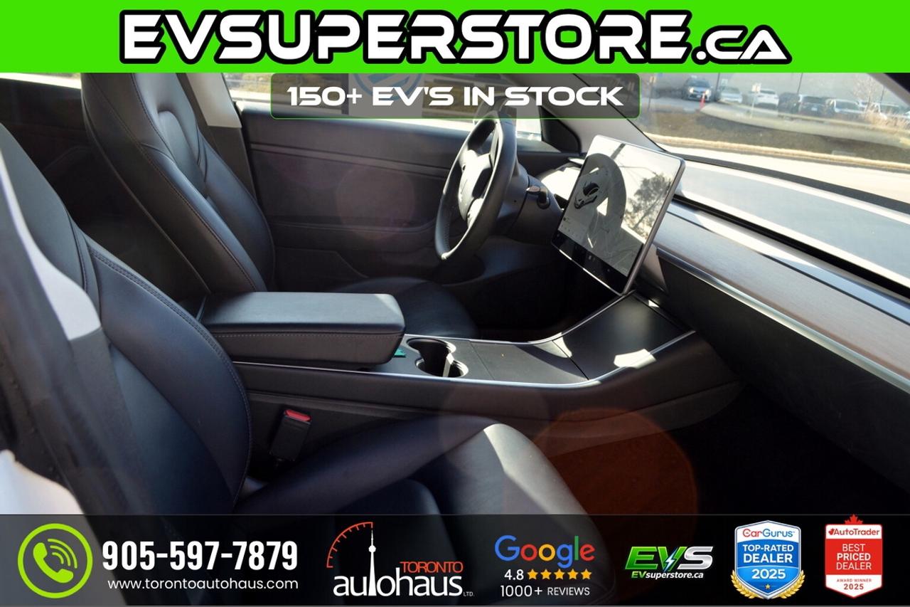 2021 Tesla Model 3 SR+ I OVER 100 TESLAS EVSUPERSTORE.CA Photo