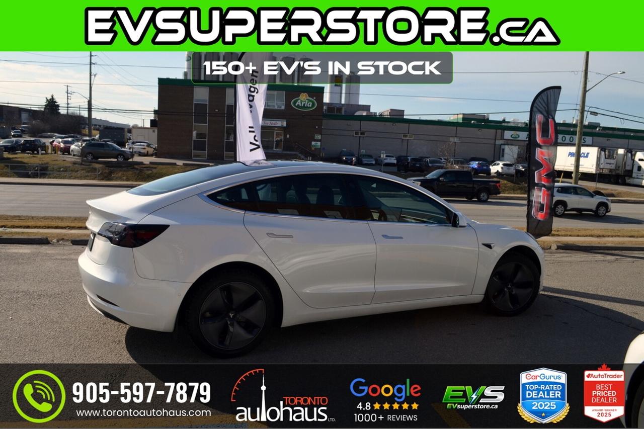 2021 Tesla Model 3 SR+ I OVER 100 TESLAS EVSUPERSTORE.CA Photo