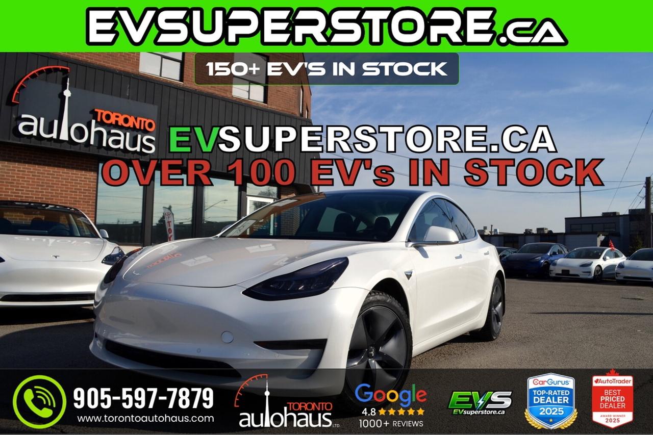 2021 Tesla Model 3 SR+ I OVER 100 TESLAS EVSUPERSTORE.CA Photo