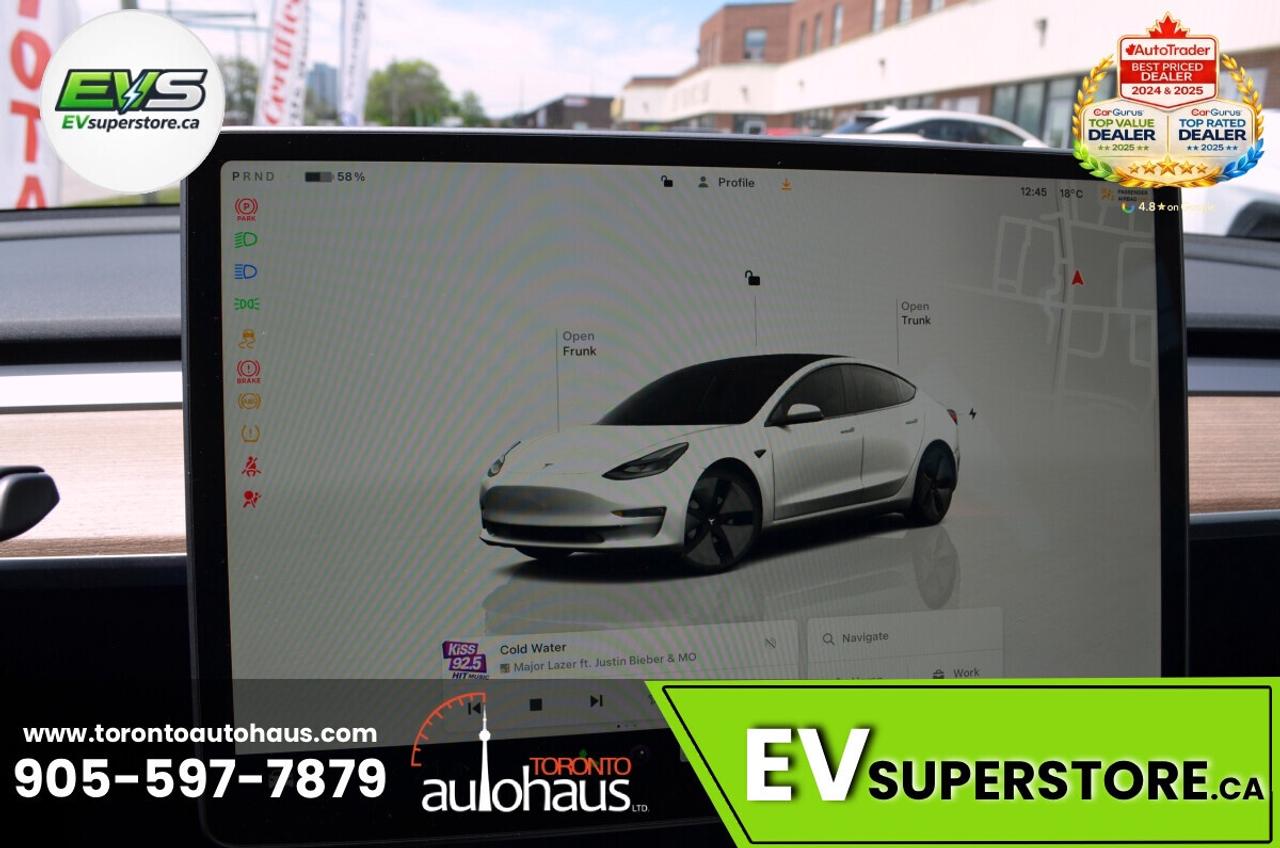 2021 Tesla Model 3 SR+ I OVER 100 TESLAS EVSUPERSTORE.CA Photo