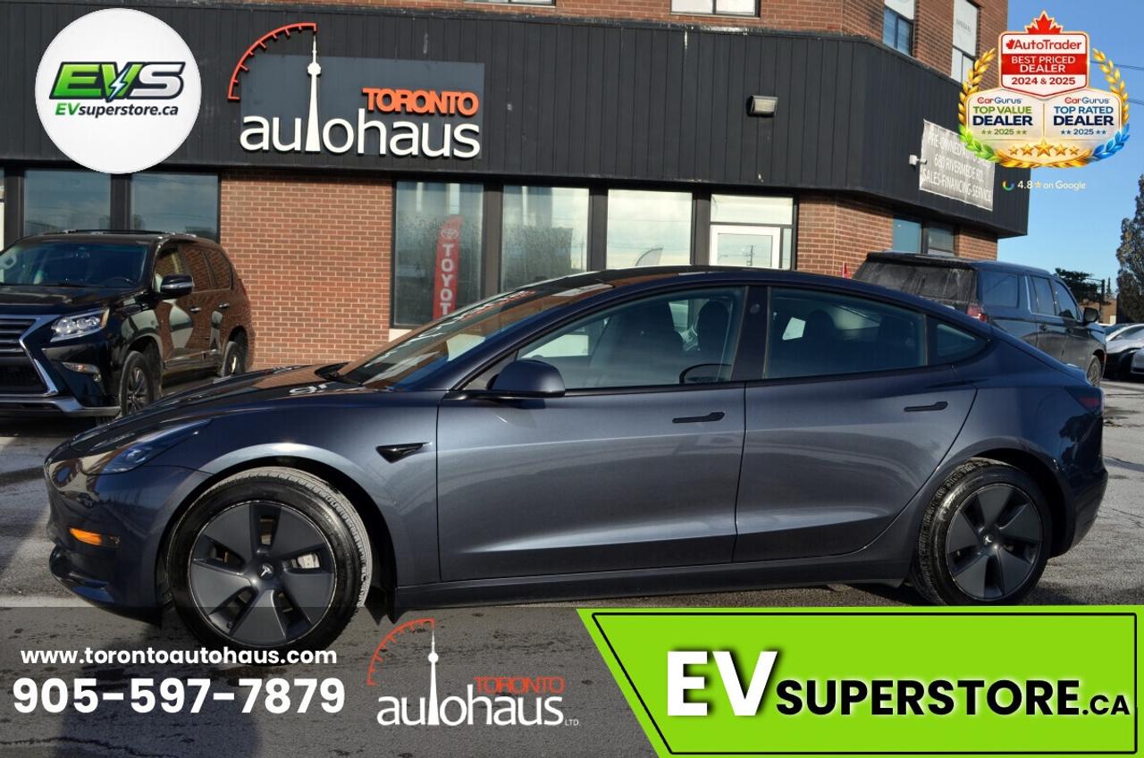2022 Tesla Model 3 LR AWD I OVER 100 TESLAS EVSUPERSTORE.CA Photo