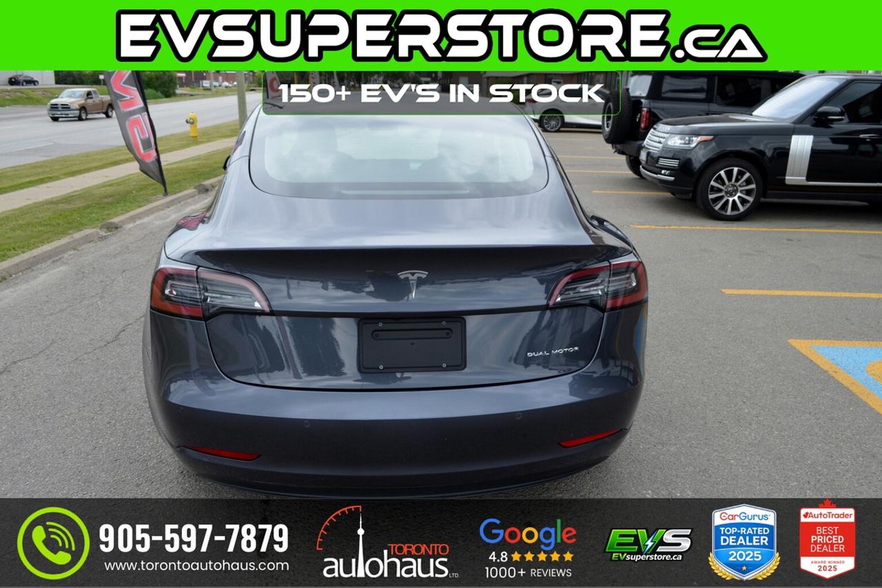 2022 Tesla Model 3 LR AWD I OVER 100 TESLAS EVSUPERSTORE.CA Photo4