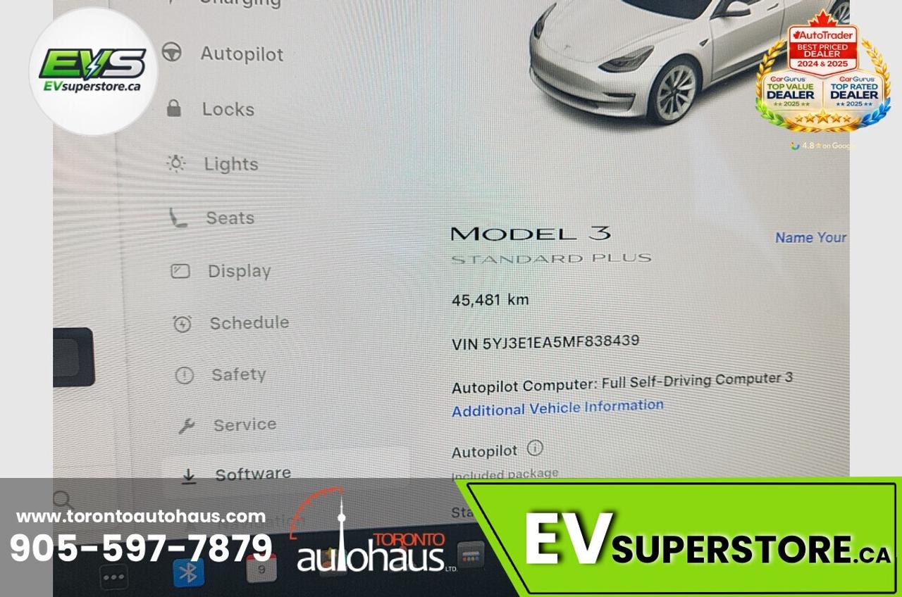 2021 Tesla Model 3 OVER 150 EV'S I EVSUPERSTORE.CA Photo
