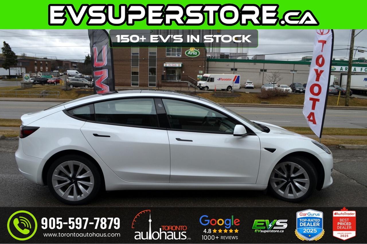 2021 Tesla Model 3 OVER 150 EV'S I EVSUPERSTORE.CA Photo