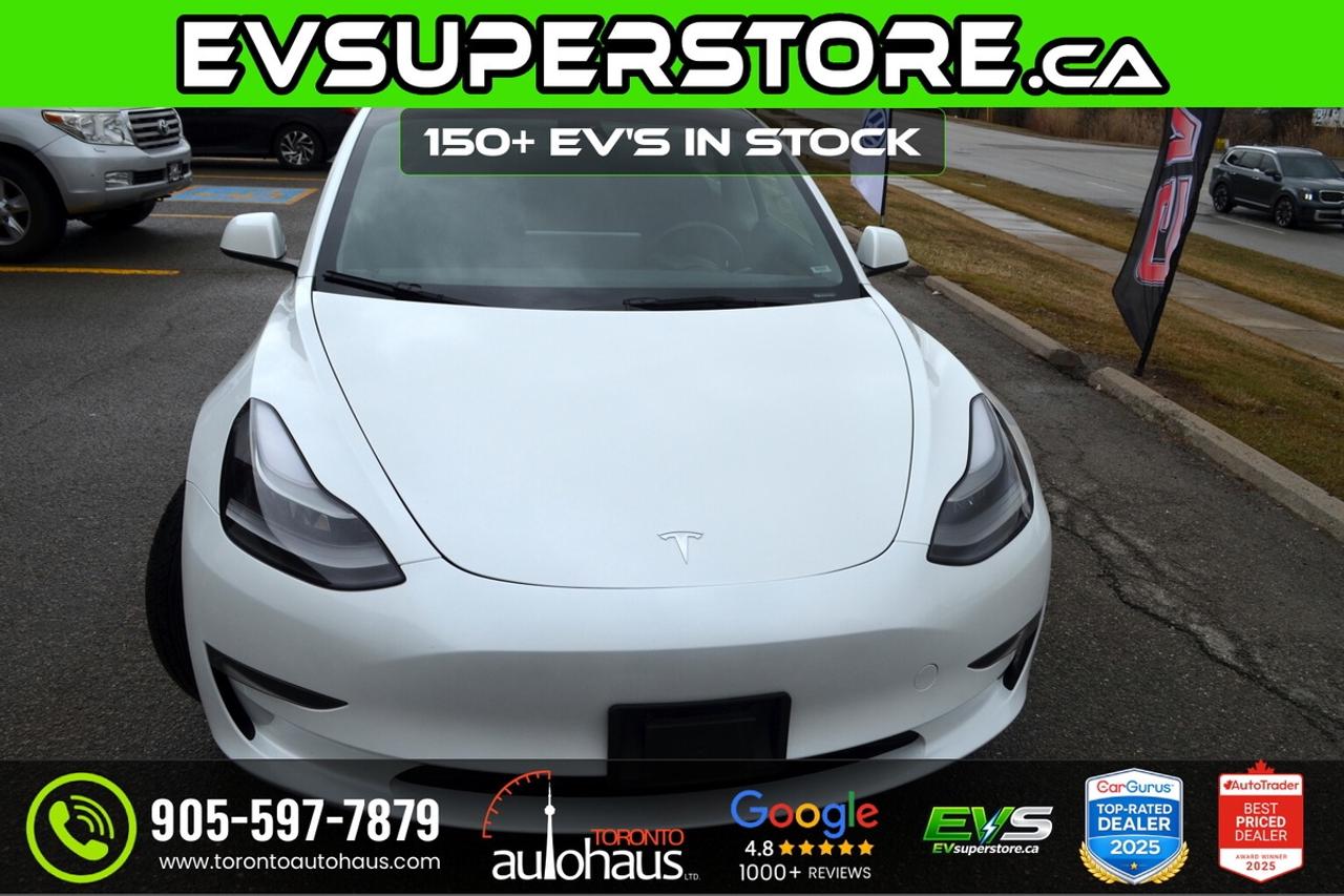 2021 Tesla Model 3 OVER 150 EV'S I EVSUPERSTORE.CA Photo