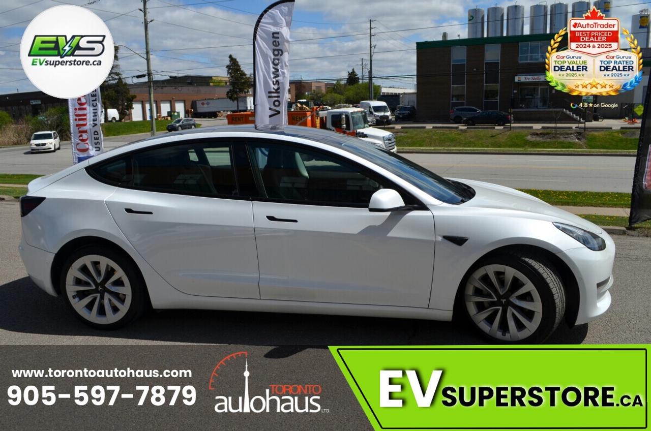 2022 Tesla Model 3 LR AWD I OVER 100 TESLAS EVSUPERSTORE.CA Photo