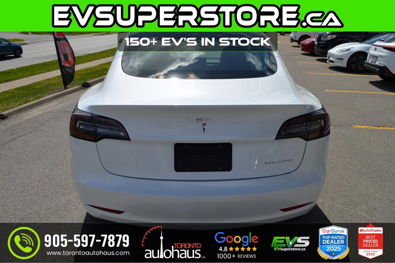 2022 Tesla Model 3 LR AWD I OVER 100 TESLAS EVSUPERSTORE.CA Photo
