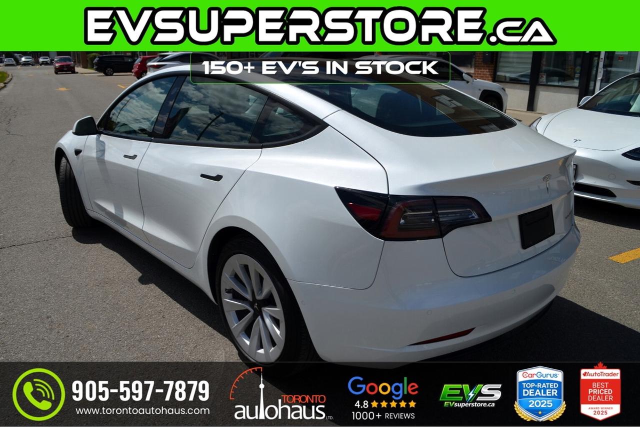 2022 Tesla Model 3 LR AWD I OVER 100 TESLAS EVSUPERSTORE.CA Photo3