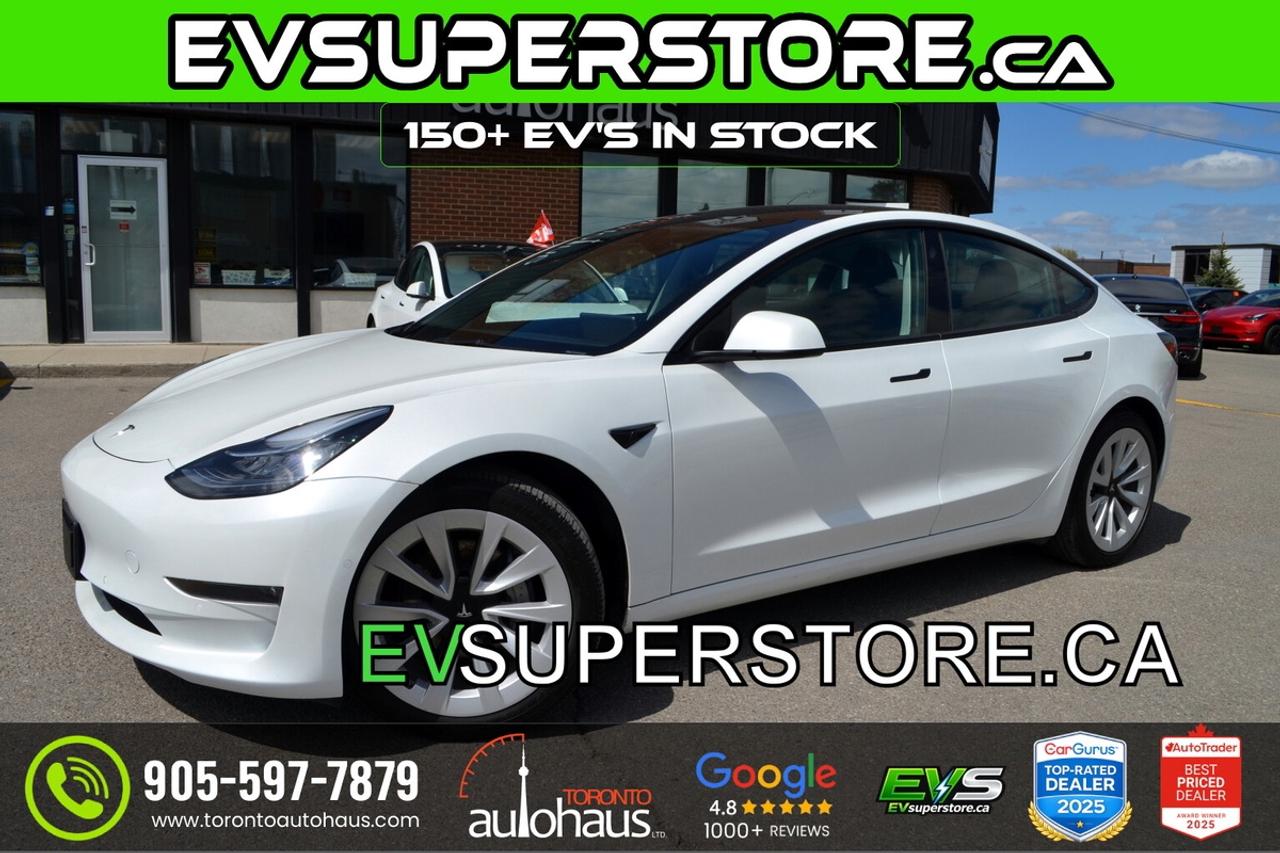 2022 Tesla Model 3 LR AWD I OVER 100 TESLAS EVSUPERSTORE.CA Photo