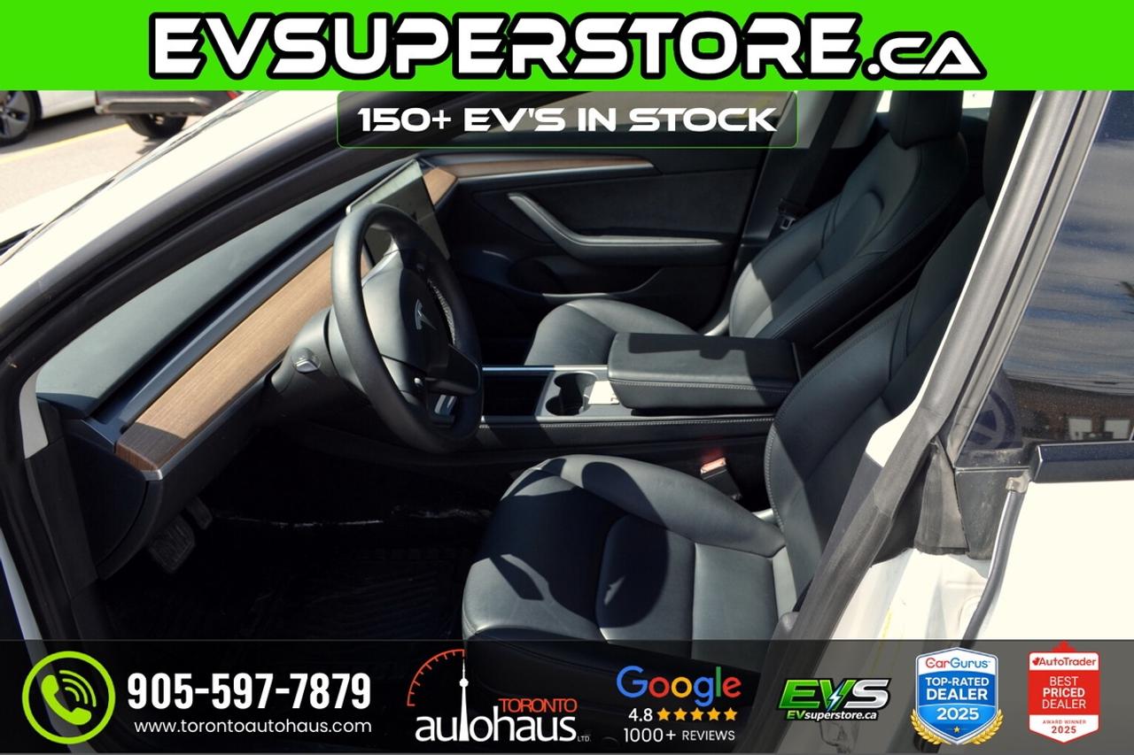 2022 Tesla Model 3 LR AWD I OVER 100 TESLAS EVSUPERSTORE.CA Photo