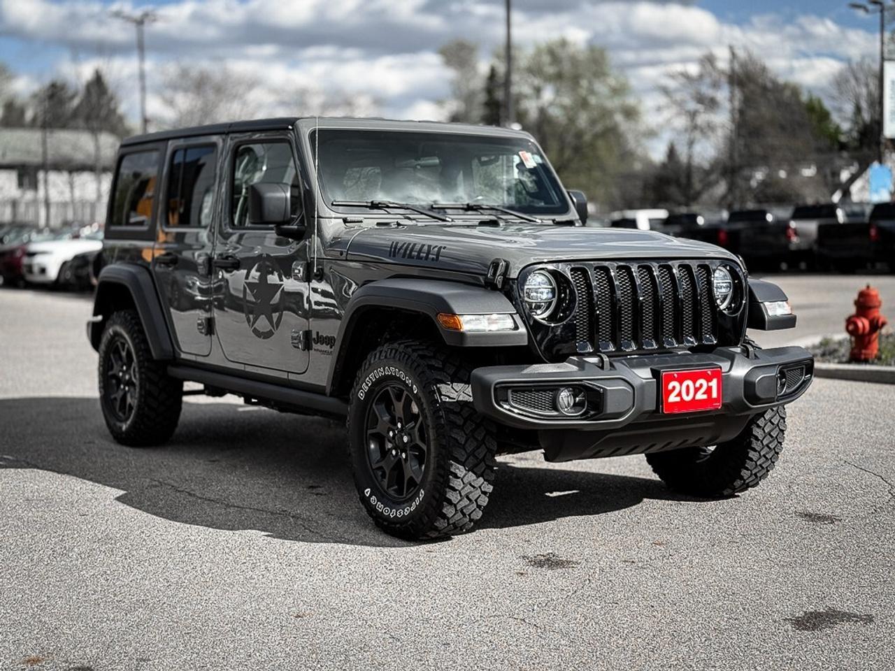 2021 Jeep WRANGLER UNLIMITED Sport   WILLYS   ECODIESEL   TOW GROUP   BLINDSPOT Photo2
