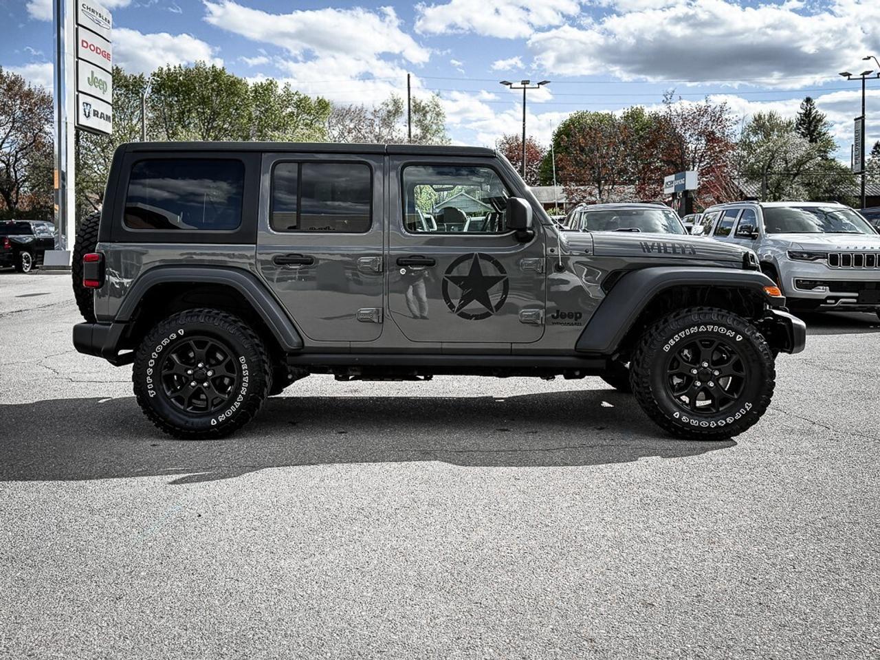 2021 Jeep WRANGLER UNLIMITED Sport   WILLYS   ECODIESEL   TOW GROUP   BLINDSPOT Photo3
