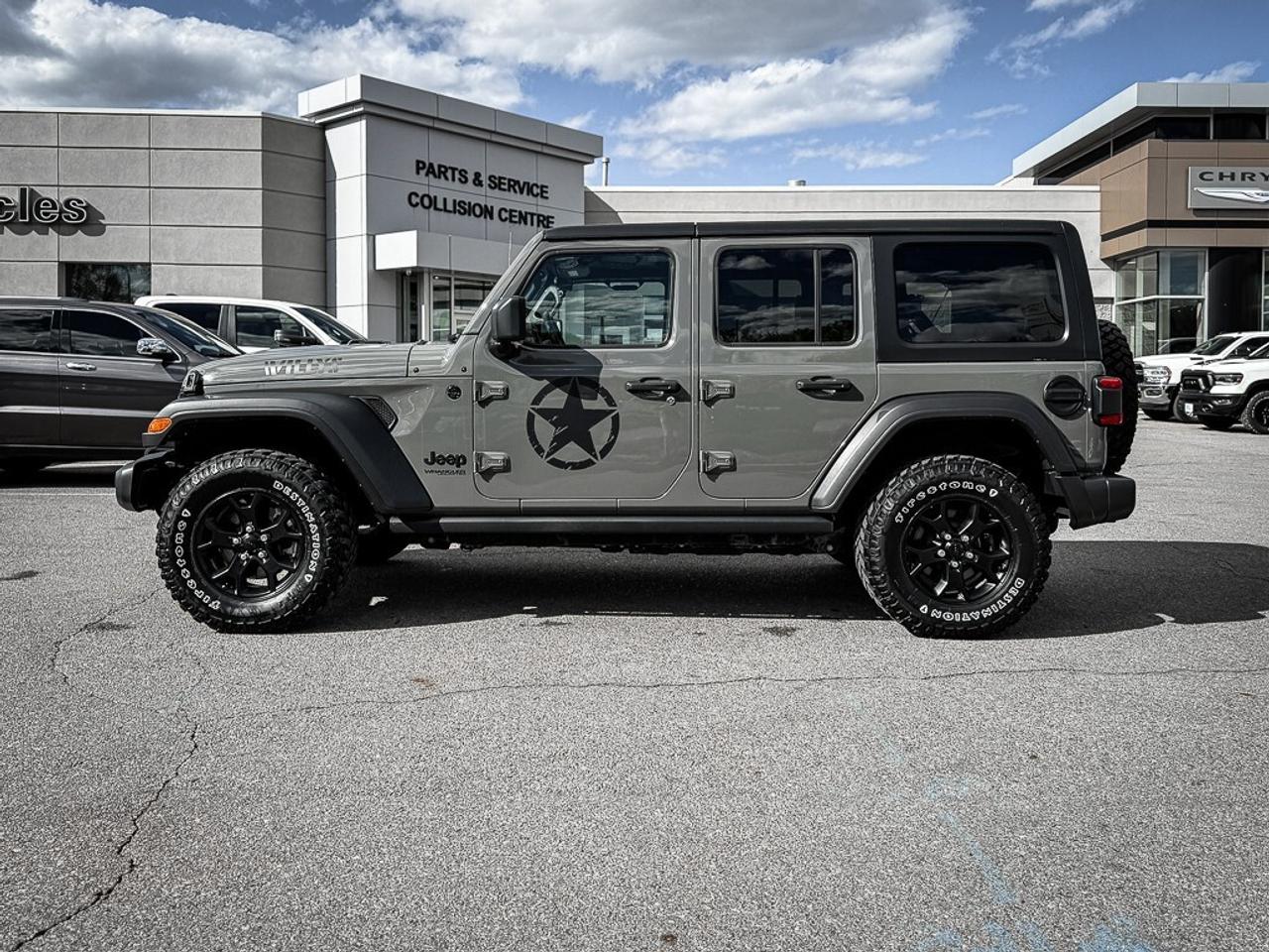 2021 Jeep WRANGLER UNLIMITED Sport   WILLYS   ECODIESEL   TOW GROUP   BLINDSPOT Photo