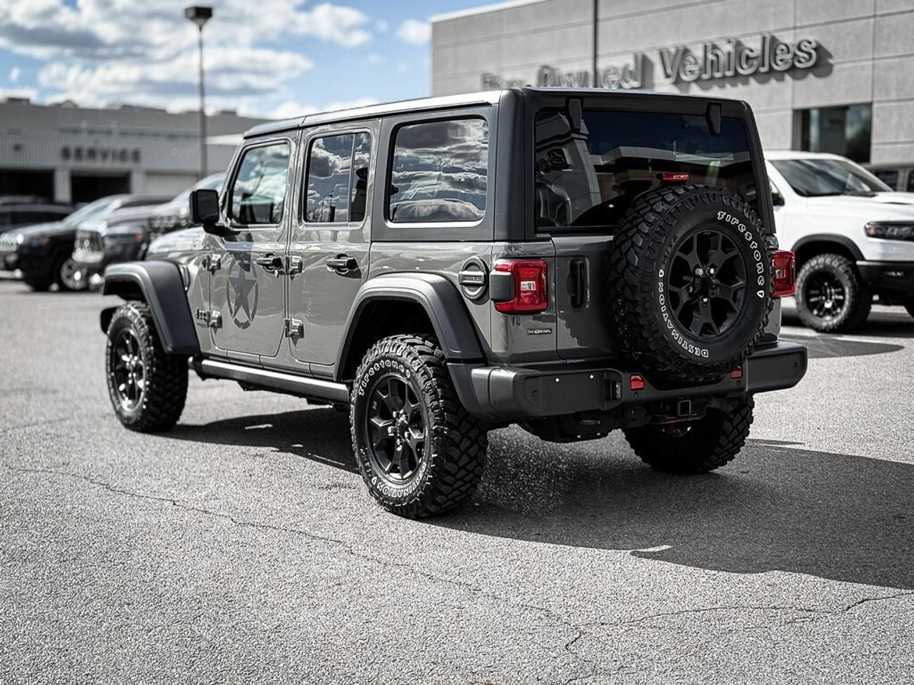 2021 Jeep WRANGLER UNLIMITED Sport   WILLYS   ECODIESEL   TOW GROUP   BLINDSPOT Photo
