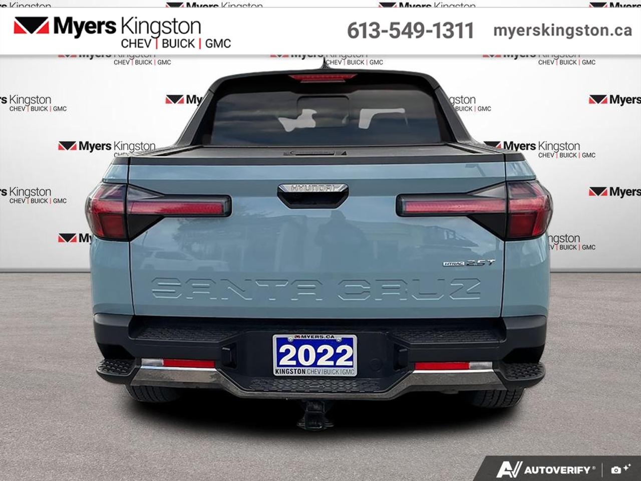 2022 Hyundai Santa Cruz Ultimate w/Color  - Certified - $210 B/W Photo3