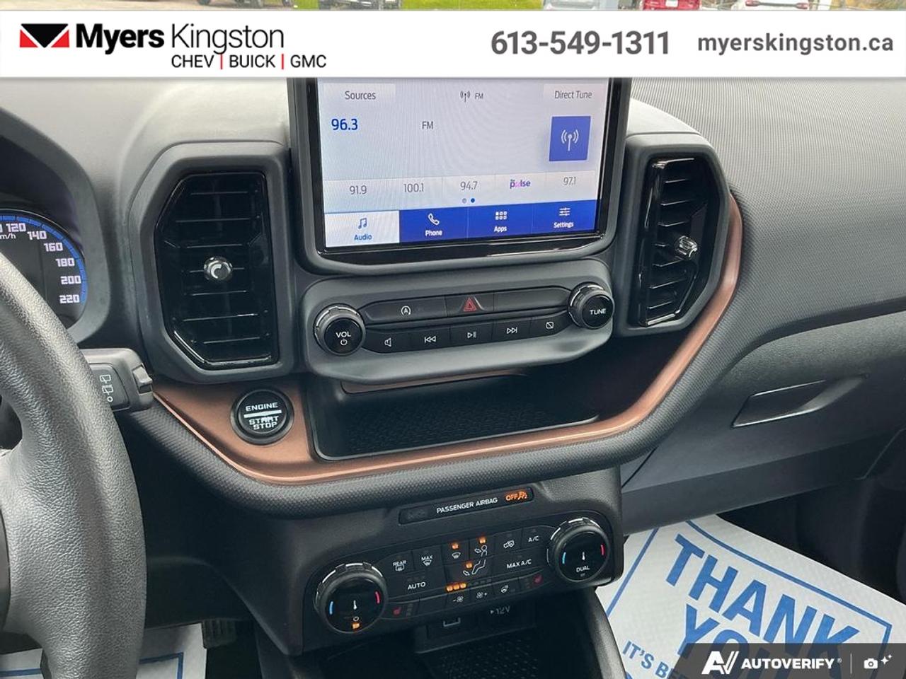 2022 Ford Bronco Sport Outer Banks  - Certified - $210 B/W Photo
