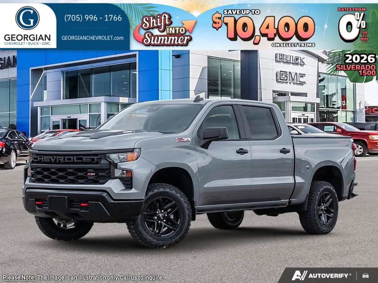 2026 Chevrolet Silverado 1500 Custom Trail Boss Photo