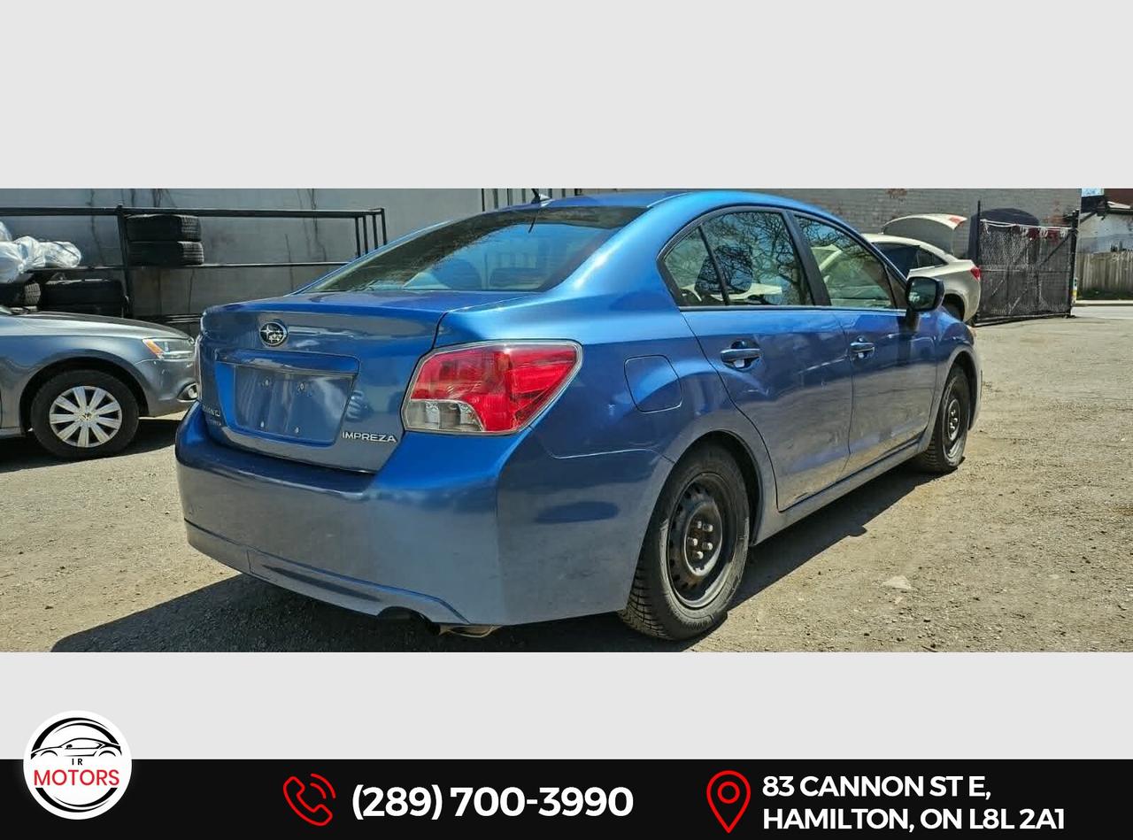 2014 Subaru Impreza 2.0i Man – No Accidents – Certified – Warr  Photo