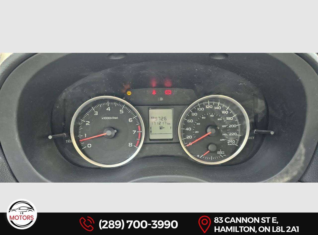 2014 Subaru Impreza 2.0i Man – No Accidents – Certified – Warr  Photo