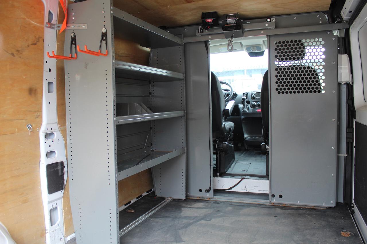 2018 RAM ProMaster 1500 2500 Van 136" Standard Roof, Divider/Shelves Photo