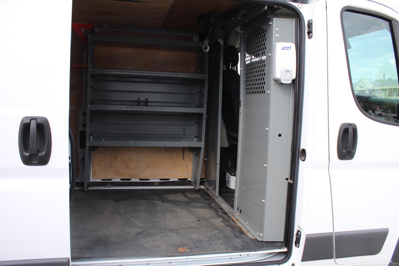 2018 RAM ProMaster 1500 2500 Van 136" Standard Roof, Divider/Shelves Photo