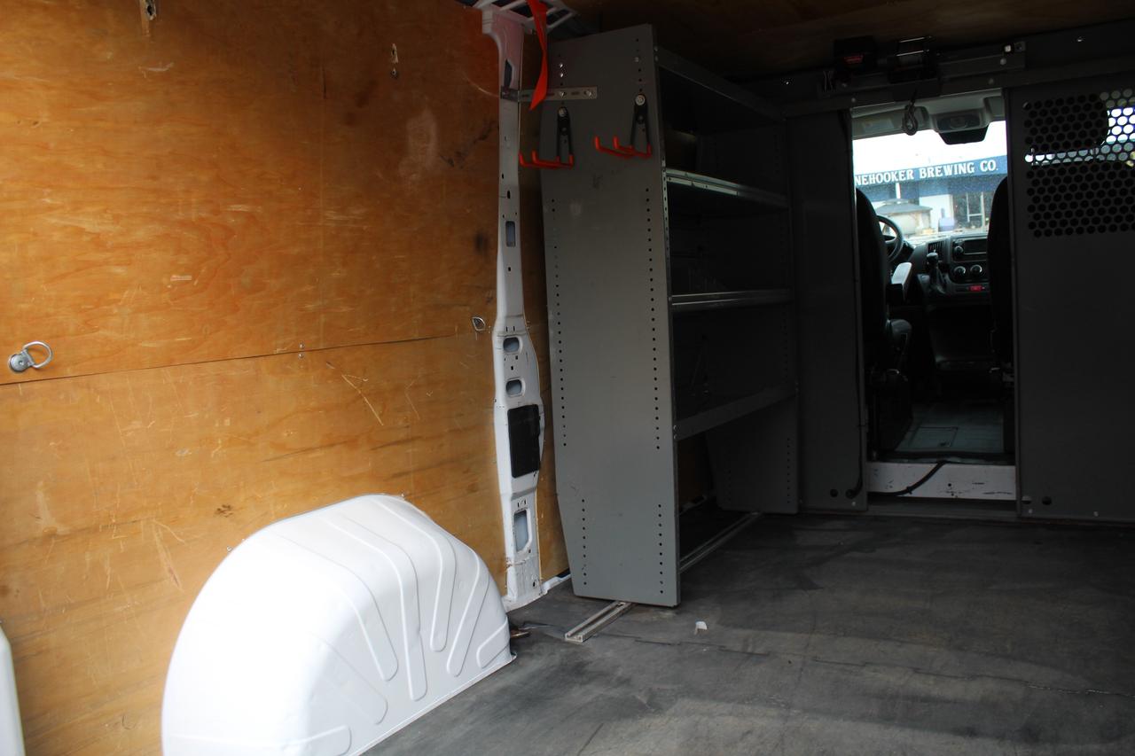 2018 RAM ProMaster 1500 2500 Van 136" Standard Roof, Divider/Shelves Photo