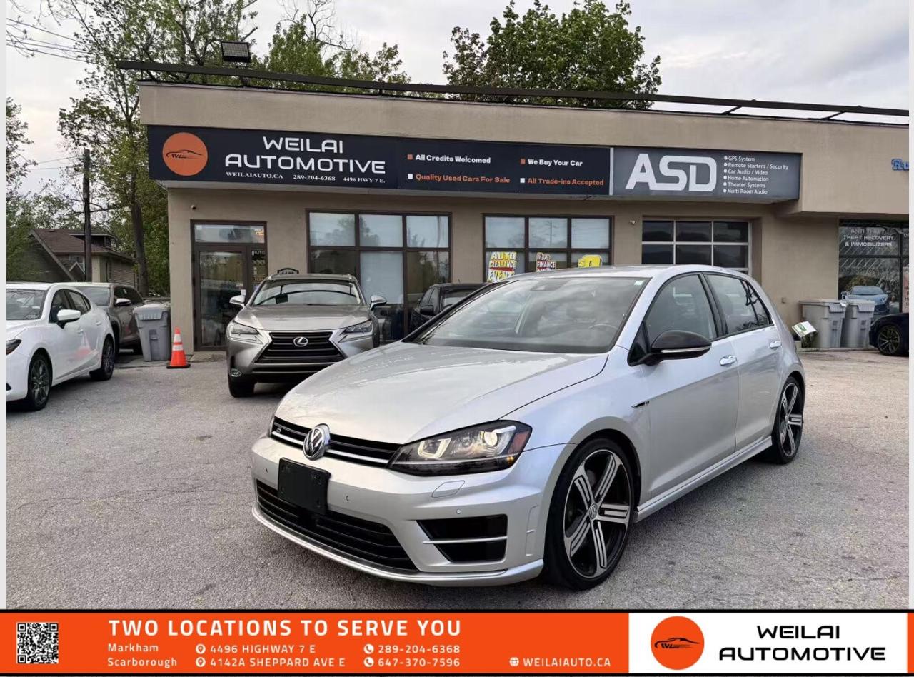 2016 Volkswagen Golf R Golf R/No Accident/One Owner/Fully Serviced! Photo
