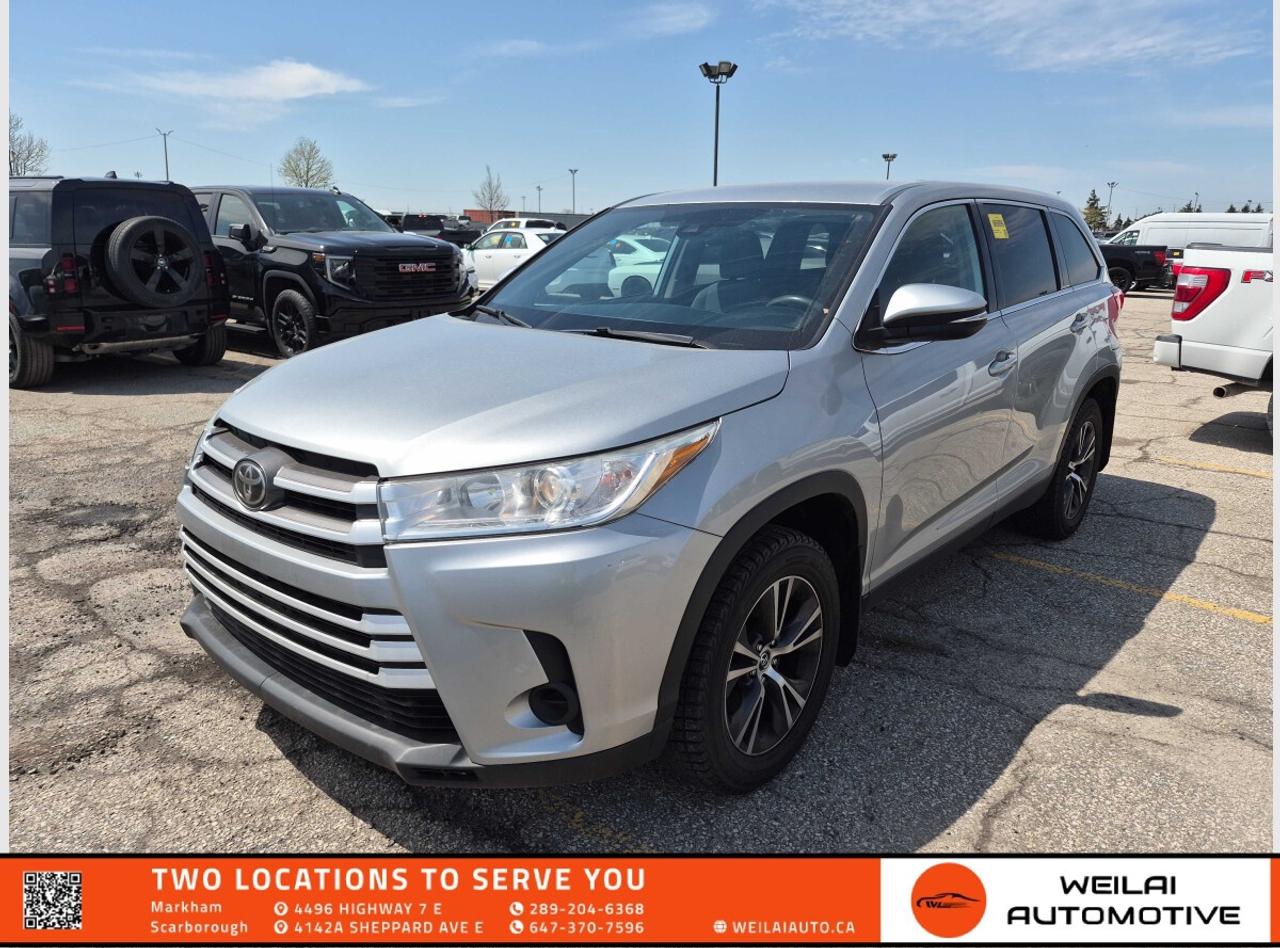 Used 2019 Toyota Highlander LE/No Accident/8 Seats!!! for sale in Markham, ON