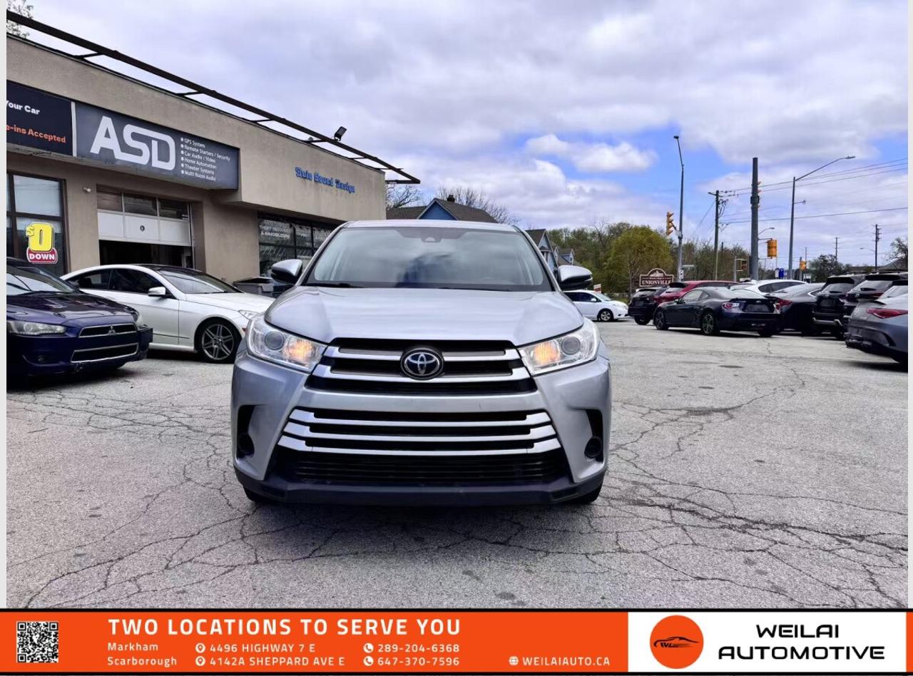 2019 Toyota Highlander LE/No Accident/8 Seats!!! Photo3