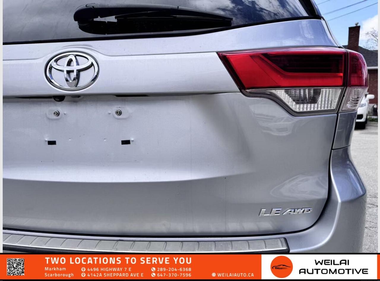 2019 Toyota Highlander LE/No Accident/8 Seats!!! Photo