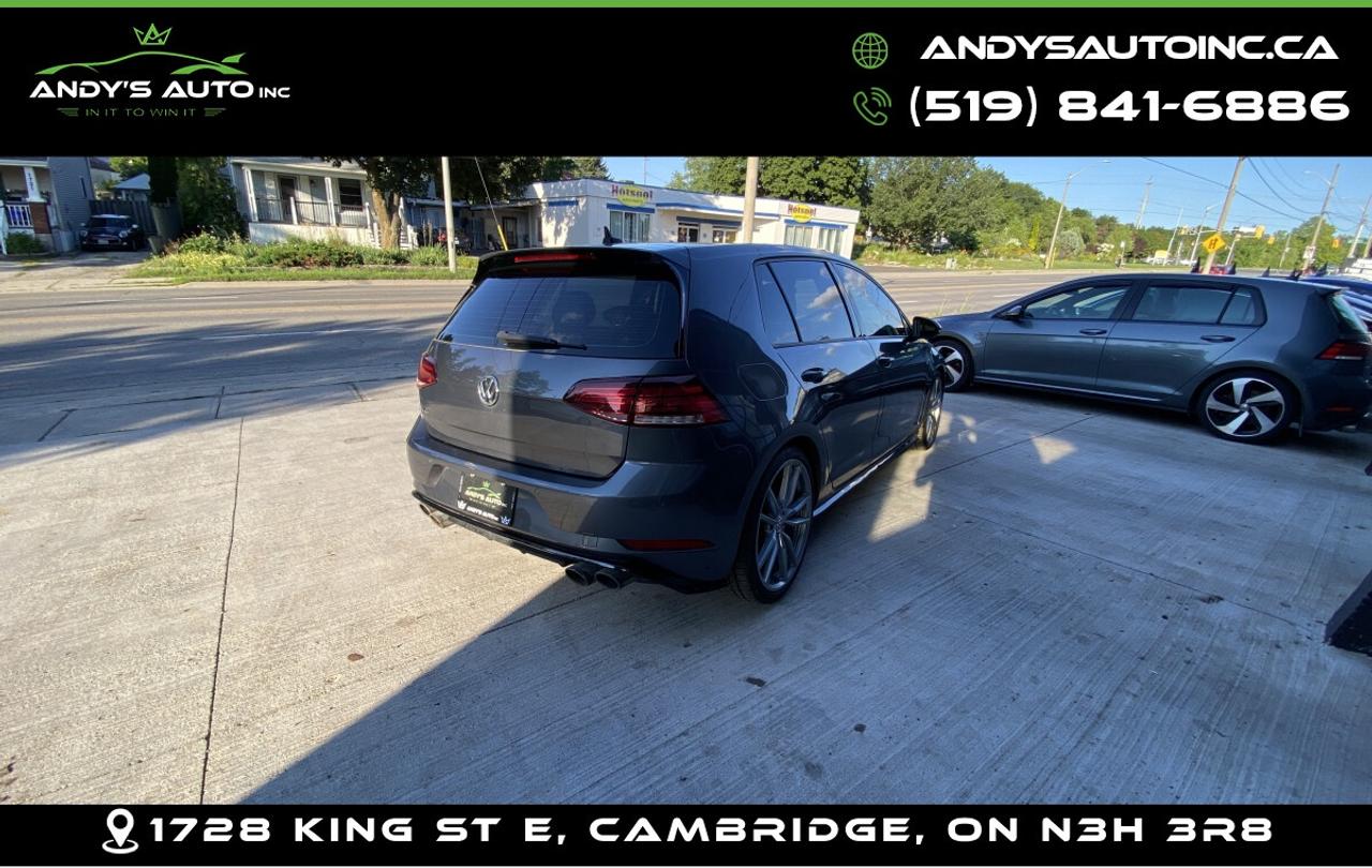 2018 Volkswagen Golf R DCS AWD ! LEATHER ! SUNROOF ! AUTO ! NO ACCIDENTS Photo