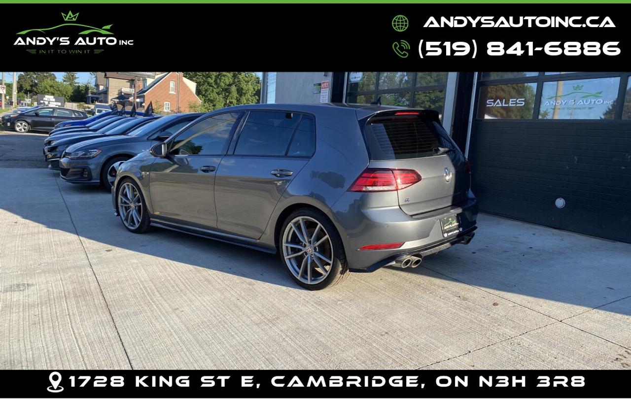 2018 Volkswagen Golf R DCS AWD ! LEATHER ! SUNROOF ! AUTO ! NO ACCIDENTS Photo
