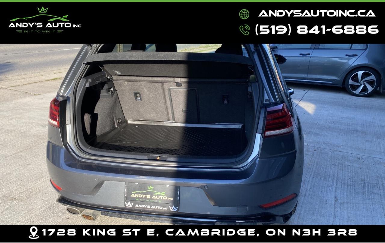 2018 Volkswagen Golf R DCS AWD ! LEATHER ! SUNROOF ! AUTO ! NO ACCIDENTS Photo