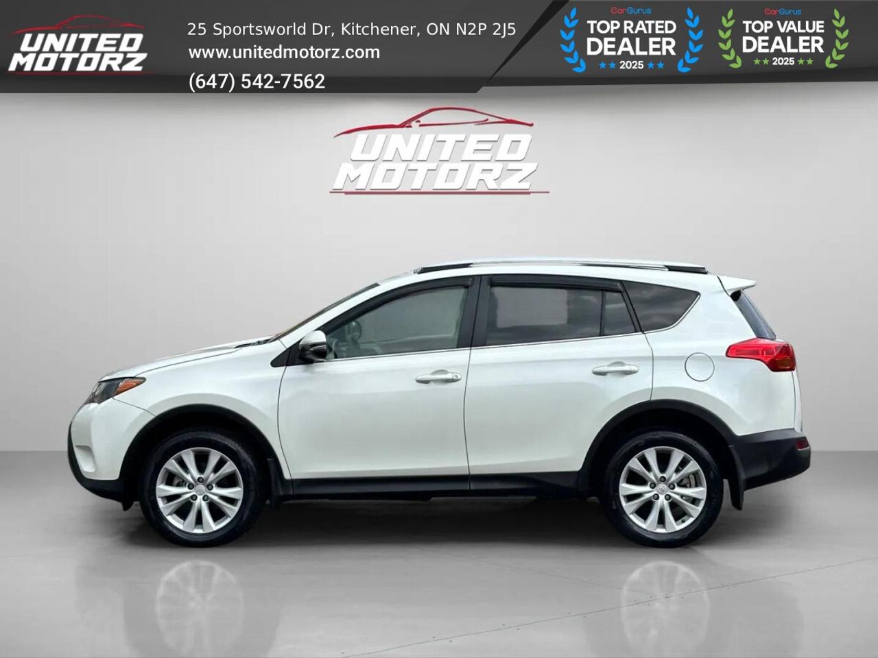 2013 Toyota RAV4 AWD Limited~SAFETY CERTIFIED~Dual Tone Leather Sea Photo