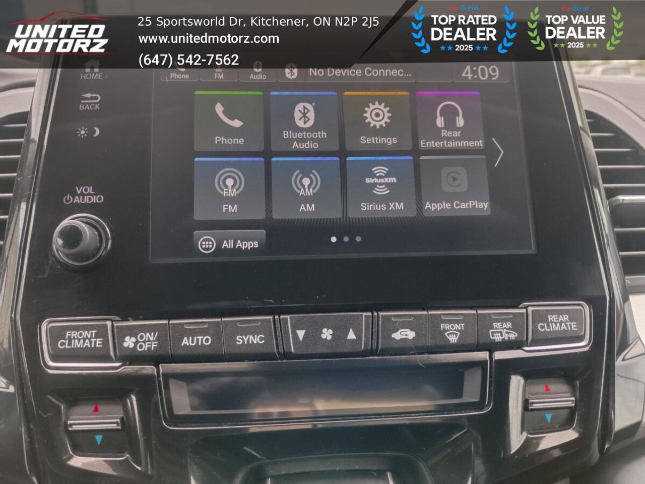 2018 Honda Odyssey EX-L Navi Auto~SAFETY CERTIFIED~Apple Carplay~Hond Photo