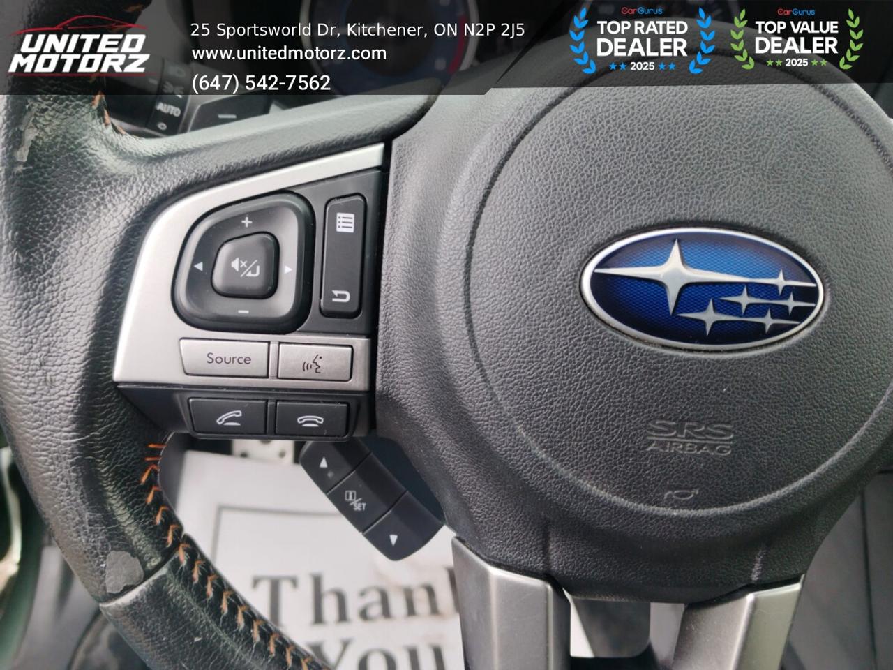 2017 Subaru Crosstrek Limited~SAFETY CERTIFIED~Beige Leather Seats~ Photo