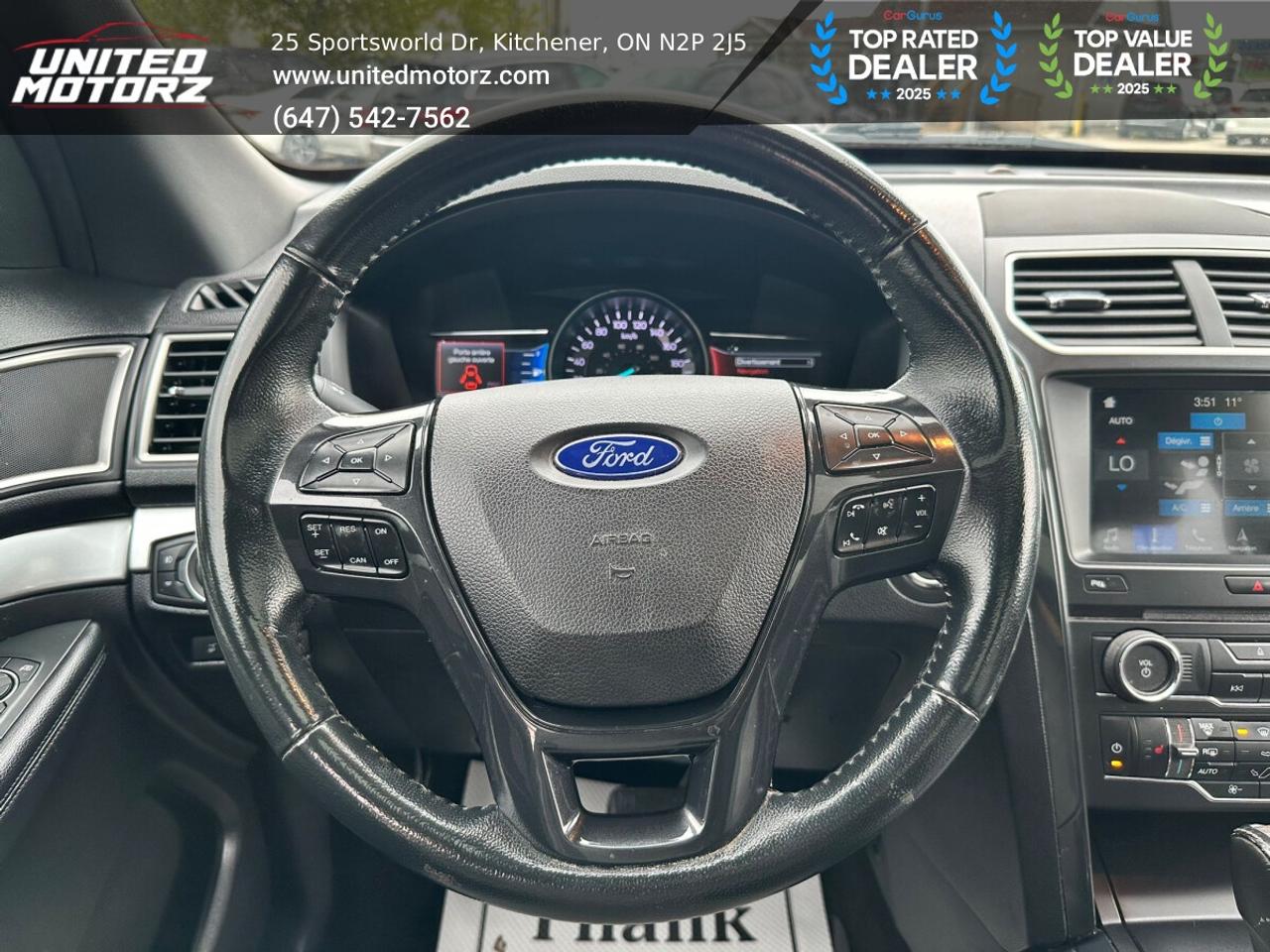 2017 Ford Explorer 4WD XLT~SAFETY CERTIFIED~NO ACCIDENTS~ Photo