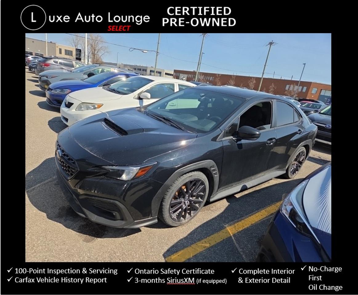 2023 Subaru WRX PREMIUM! 6-SPD, AWD, FULLY LOADED!! ONLY 48K