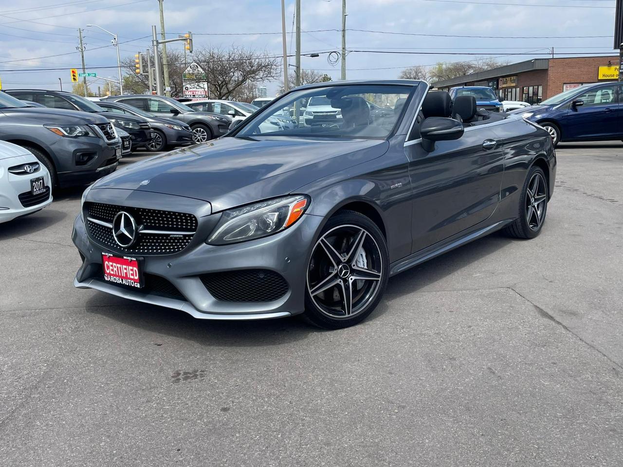 2017 Mercedes-Benz C-Class 2dr Cabriolet AMG C43 4MATIC NO ACCIDENT CERTIFIED Photo2
