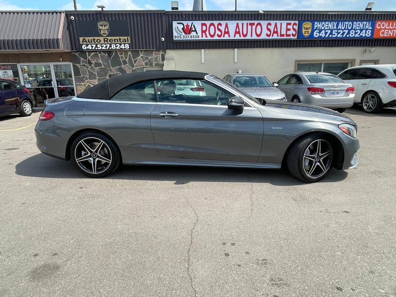 2017 Mercedes-Benz C-Class 2dr Cabriolet AMG C43 4MATIC NO ACCIDENT CERTIFIED Photo