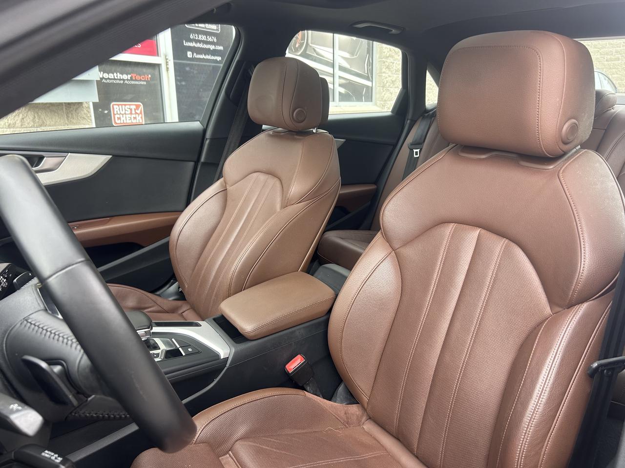 2017 Audi A4 Progressiv-DEALER SERVICED! LEATHER, NAV, SUNROOF! Photo