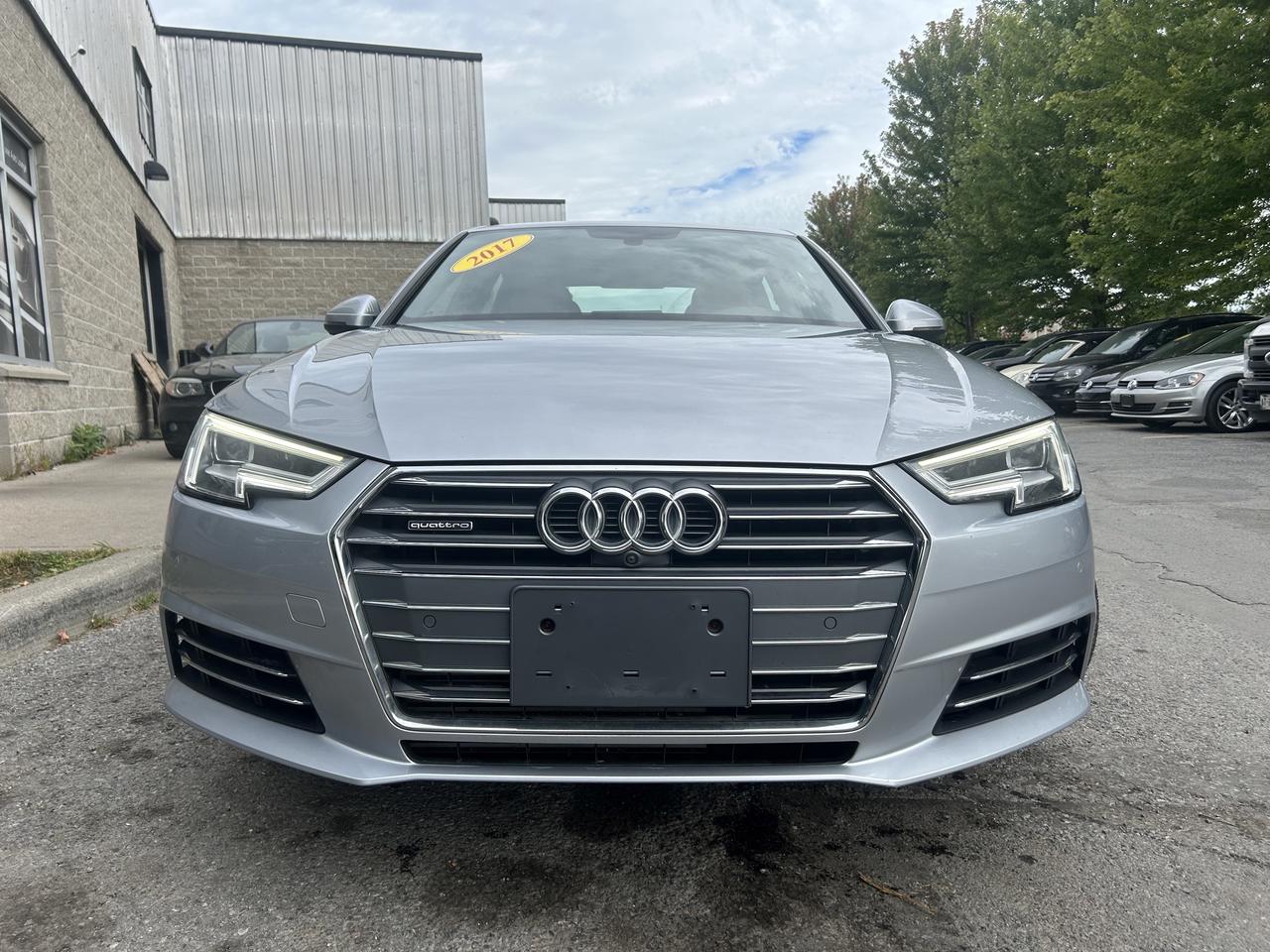 2017 Audi A4 Progressiv-DEALER SERVICED! LEATHER, NAV, SUNROOF! Photo