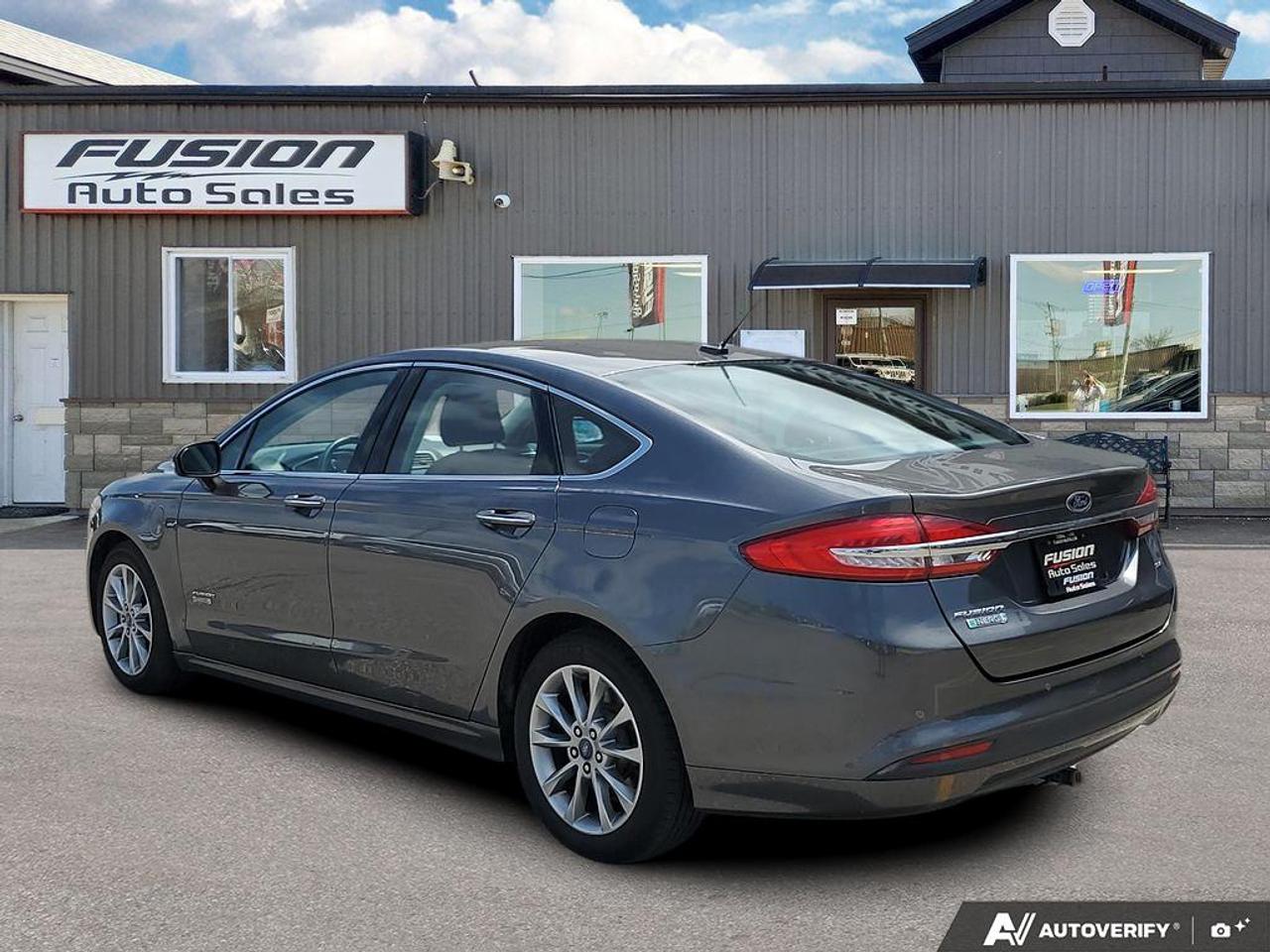 2018 Ford Fusion Energi SE-LEATHER-REMOTE START-REAR CAMERA-NAVIGATION Photo4