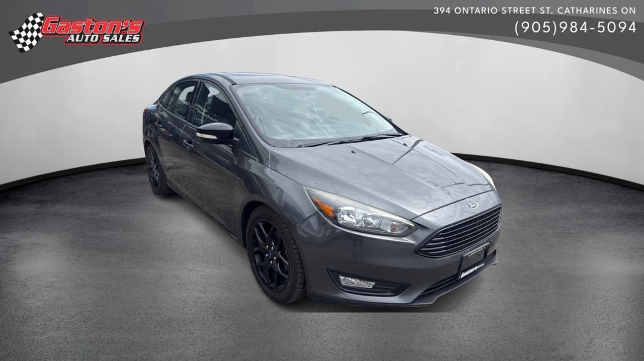 <p class=mb-3 last:mb-0><strong>Drive Smarter, Not Harder&mdash;This 2017 Ford Focus SEL Puts Control in Your Hands</strong></p><p class=mb-3 last:mb-0>This well-equipped sedan combines fuel efficiency with modern convenience features that make every drive more enjoyable and safer.</p><p class=mb-3 last:mb-0>&bull; Remote Start & Reverse Camera for confident maneuvering<br>&bull; Heated Front Seats and Sunroof for year-round comfort<br>&bull; Vocal Assist Telematics and Satellite Radio for connected driving<br>&bull; Cruise Control, Traction Control & Parking Distance Control for safety<br>&bull; Power Everything&mdash;Windows, Locks, Mirrors, and Steering<br>&bull; AM/FM/CD + HD Radio for premium audio entertainment<br>&bull; Adjustable Steering Wheel and Bucket Seats for personalized comfort</p><p class=mb-3 last:mb-0><strong>Maximum Convenience, Maximum Control</strong><br>The standout features here are the remote start capability and reverse camera&mdash;two technologies that transform daily driving. Remote start means your car is warmed up and ready before you even step outside, while the reverse camera eliminates blind spots and parking anxiety. These arent luxury add-ons; theyre practical tools that save time and prevent accidents.</p><p class=mb-3 last:mb-0><strong>Perfect for the Modern Commuter</strong><br>If youre someone who values both efficiency and comfort during your daily drive, this Focus SEL was built for you. The heated front seats keep winter commutes pleasant, the satellite radio and vocal assist telematics keep you entertained and connected, and the advanced safety features like traction control and parking distance control give you peace of mind in any weather or traffic condition. This is the car for people who refuse to sacrifice comfort or technology.</p><ul><li>NEW BRAKES AND ROTORS, TRANSMISSION FLUID SERVICE AND SYNTHETIC OIL CHANGE WITH PURCHASE*</li><li>*** View our full inventory at gastonsautosales.com ***CARFAX VERIFIED!*** *** FAMILY OWNED AND OPERATED SINCE 1980! PLEASE CALL FOR FINANCING OUR FINANCE DEPARTMENT WILL WORK HARD TO GET YOU THE BEST RATE AND BEST TERM (OAC) *** WE SERVICE WHAT WE SELL! IF WE DO NOT HAVE THE VEHICLE OF YOUR CHOICE ON OUR LOT, ASK DANNY AND HE WILL FIND IT FOR YOU ABSOLUTELY NO OBLIGATIONS! ***Thumbnail author:<br><a href=&rdquo;http://www.freepik.com&rdquo;>Designed by starline / Freepik</a></li></ul>
