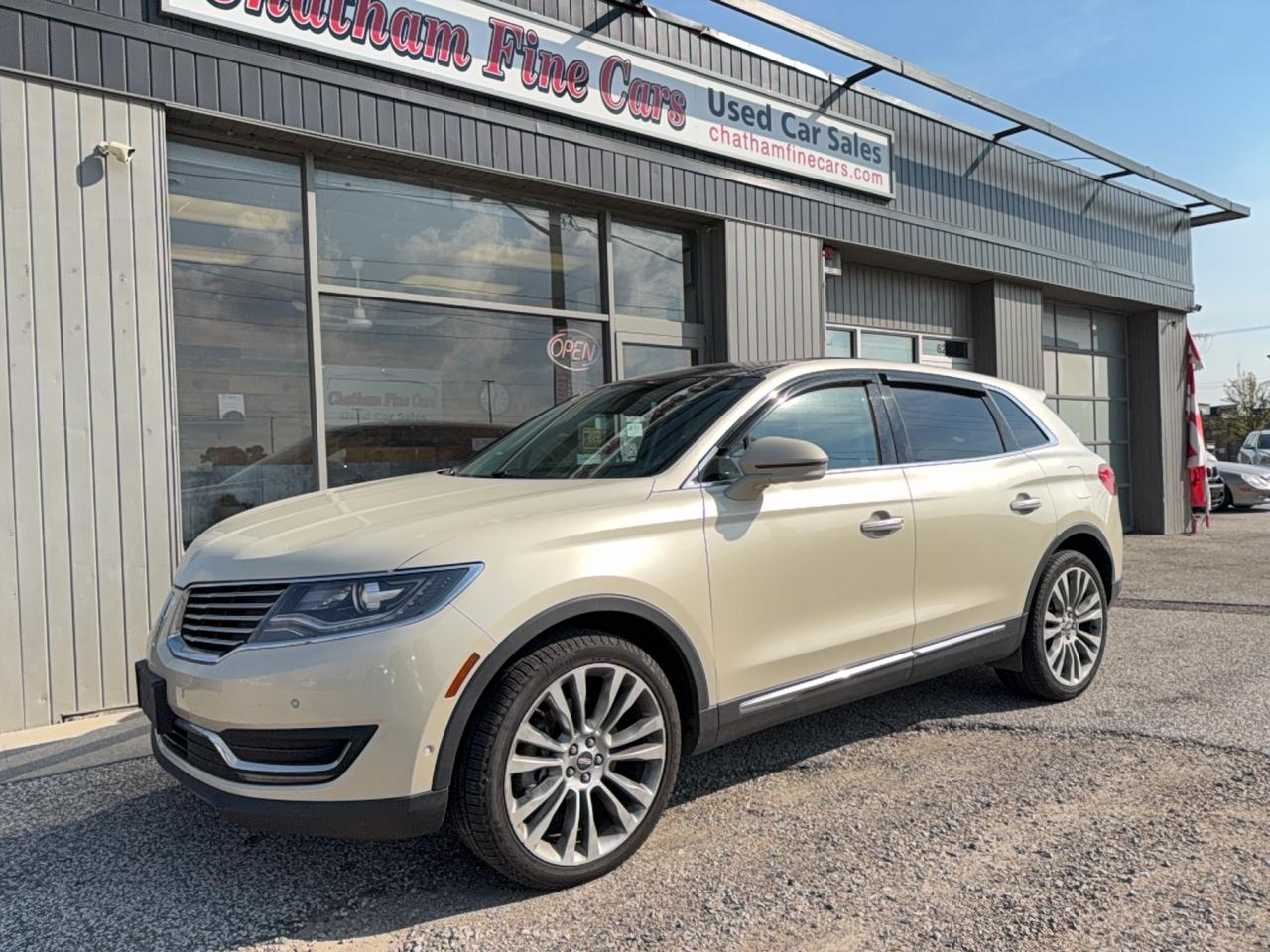 Used 2016 Lincoln MKX Reserve for sale in Chatham, ON