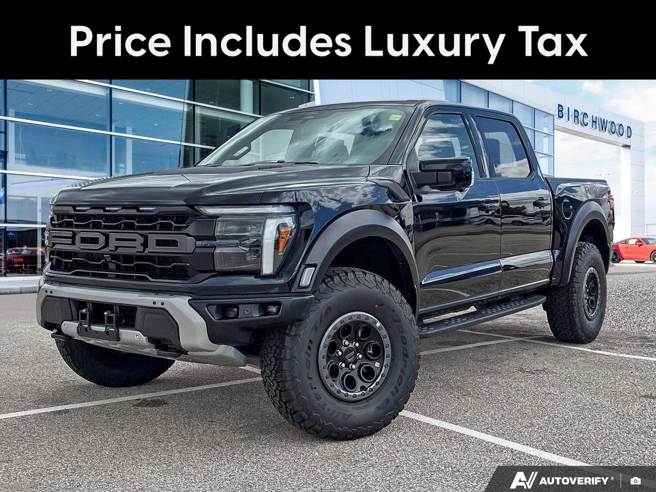 The 2026 Ford F-150 Raptor in Antimatter Blue Metallic is built for those who demand serious off-road capability without sacrificing daily comfort. With the 802A package, a twin panel moonroof, and Fords advanced Co-Pilot360 suite, this Raptor is loaded end-to-end with purposeful technology and performance hardware straight off the lot.

- 3.5L twin-turbocharged V6 with automatic transmission and full-time 4WD with electronic locking rear differential (4.10 axle ratio)
- 802A Package featuring Head-Up Display, power adjustable pedals, and heated leather/metal-look steering wheel
- Twin Panel Moonroof for an open-cabin feel on the trail or the highway
- Keypad Entry for keyless convenience when your hands are full
- Ford Co-Pilot360 with BLIS blind spot monitoring, cross-traffic alert with reverse brake assist, and front/rear parking sensors
- Aerial View Camera System and connected navigation with voice activation for confident navigation anywhere
- Class IV towing with integrated brake controller and trailer sway control
- Only 11 km on the odometer  this one is fresh, unregistered, and ready for its first owner

Ready to make it yours? Reserve online, start your purchase, or book a test drive at Birchwood Ford. Our team is here to walk you through every detail and get you behind the wheel on your schedule. Visit us at birchwoodford.ca or contact us directly  well make the process straightforward and worth your time.
Birchwood Ford is your choice for New Ford vehicles in Winnipeg. 

At Birchwood Ford, we hold ourselves to the highest standard. Our number one focus is customer satisfaction which has awarded us the Ford of Canadas Presidents Award for 5 consecutive years. This honour is presented to Ford dealers that have proven outstanding results in Sales and Customer Service Excellence.

Are you a newcomer to Canada, recent graduate, first time car buyer or physically challenged? Ask us about our exclusive rebates and how they may apply to you.
 
Interested in seeing/hearing more? Book a test drive or give us a call at (204) 661-9555 and we can help you with whatever you need!

Dealer permit #4454
Dealer permit #4454
